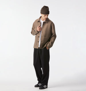 Winston Pant - Black Wool