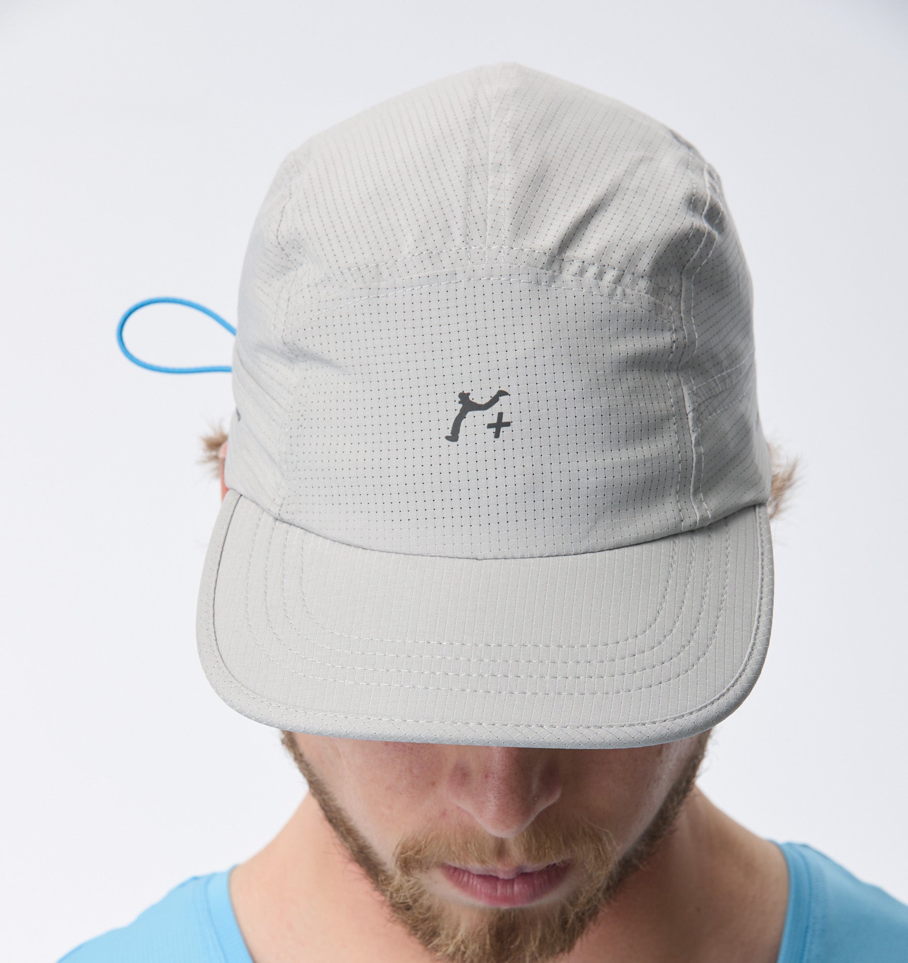 GR X ILU Active 5 Panel Cap - Light Grey
