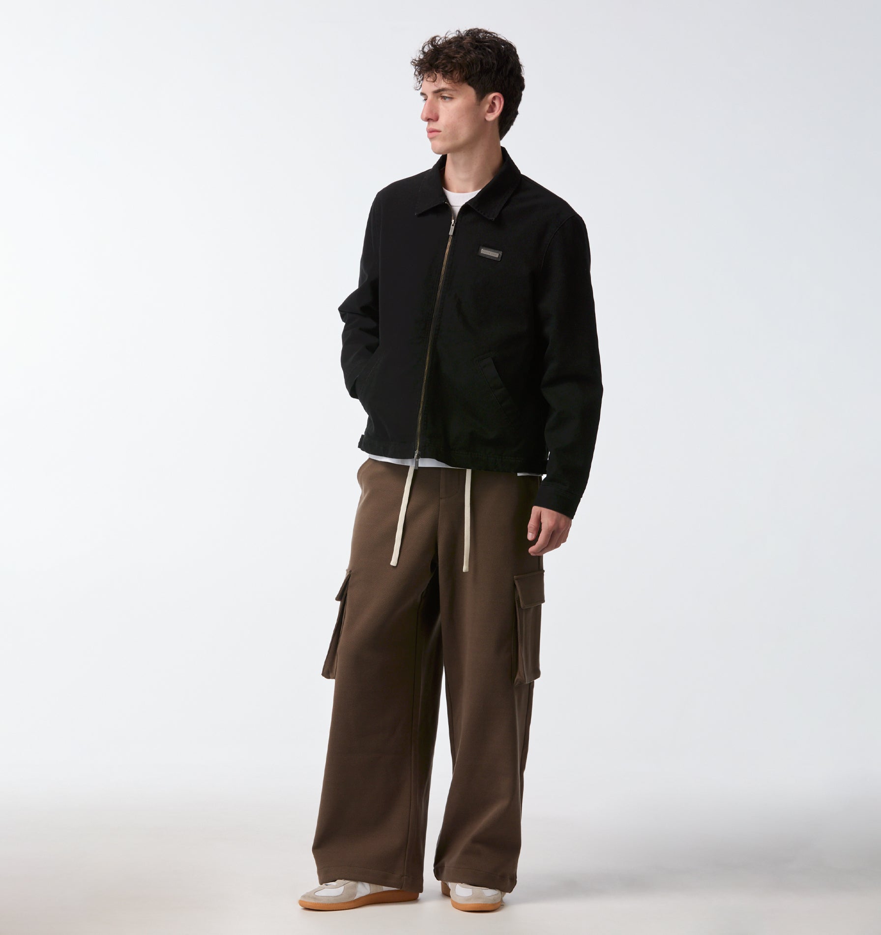 Dayton Canvas Jacket - Vintage Black