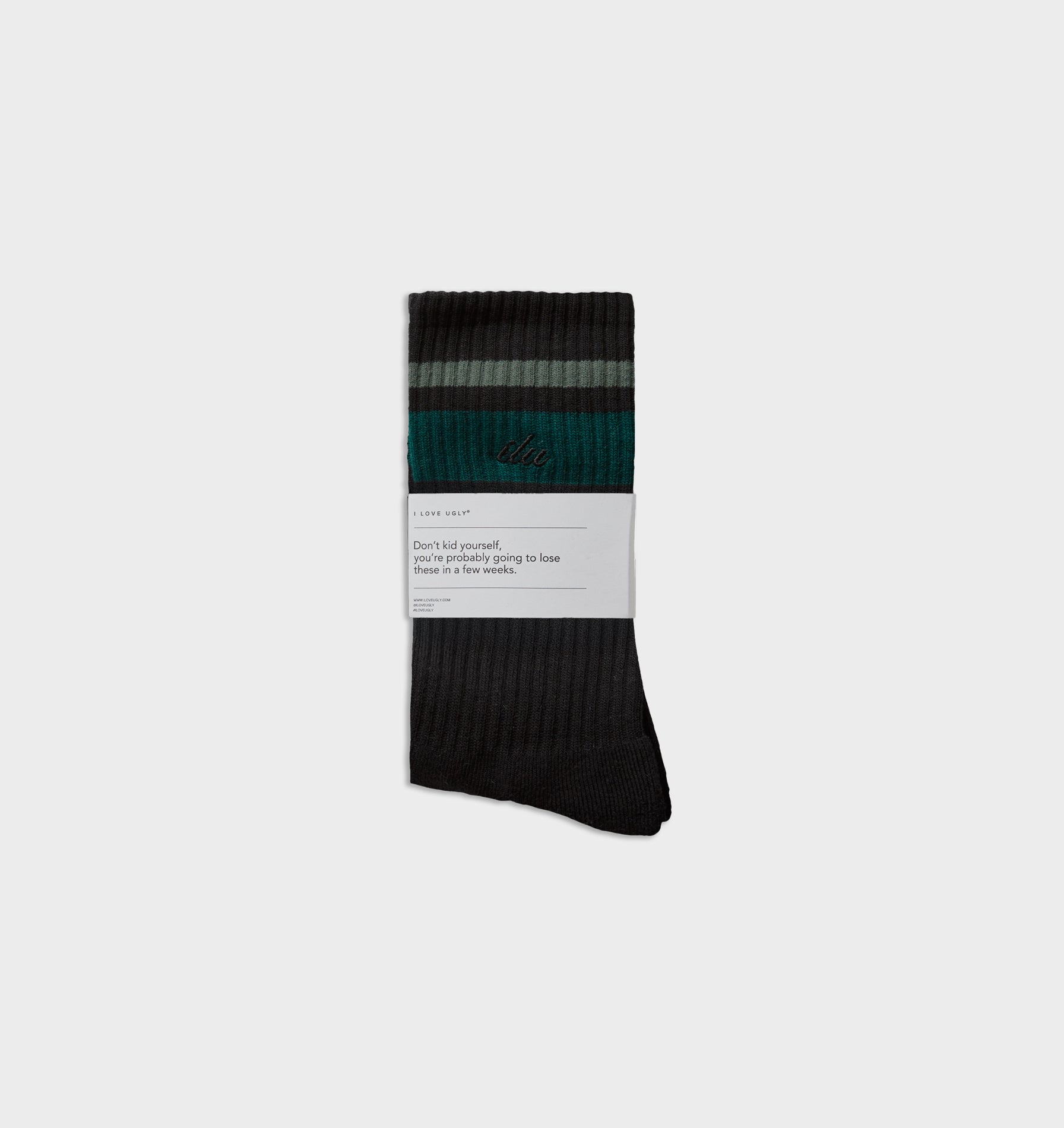 Tottenham Sock - Dark Green/Smokey Green