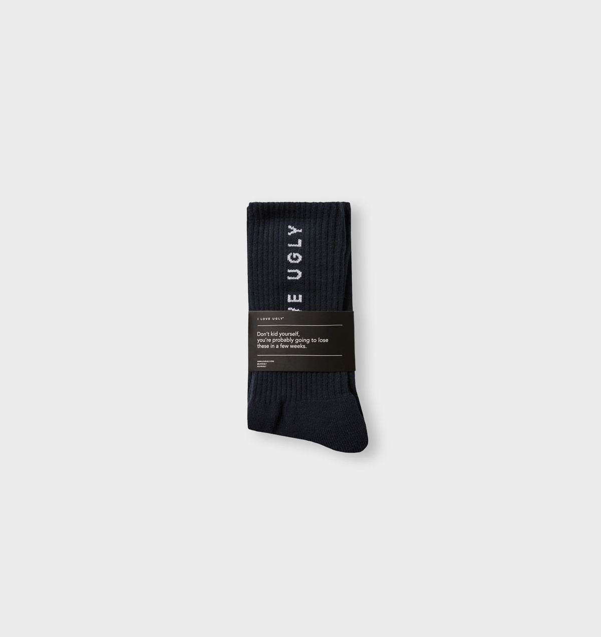 Big Logo Sock - Midnight Navy