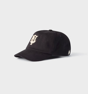 Lennox Monogram Cap - Black