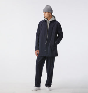 Miller Overcoat - Navy