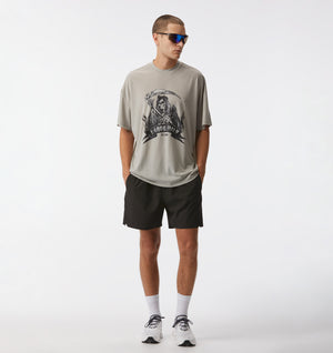 Reaper Merino Active Box Tee - Taupe