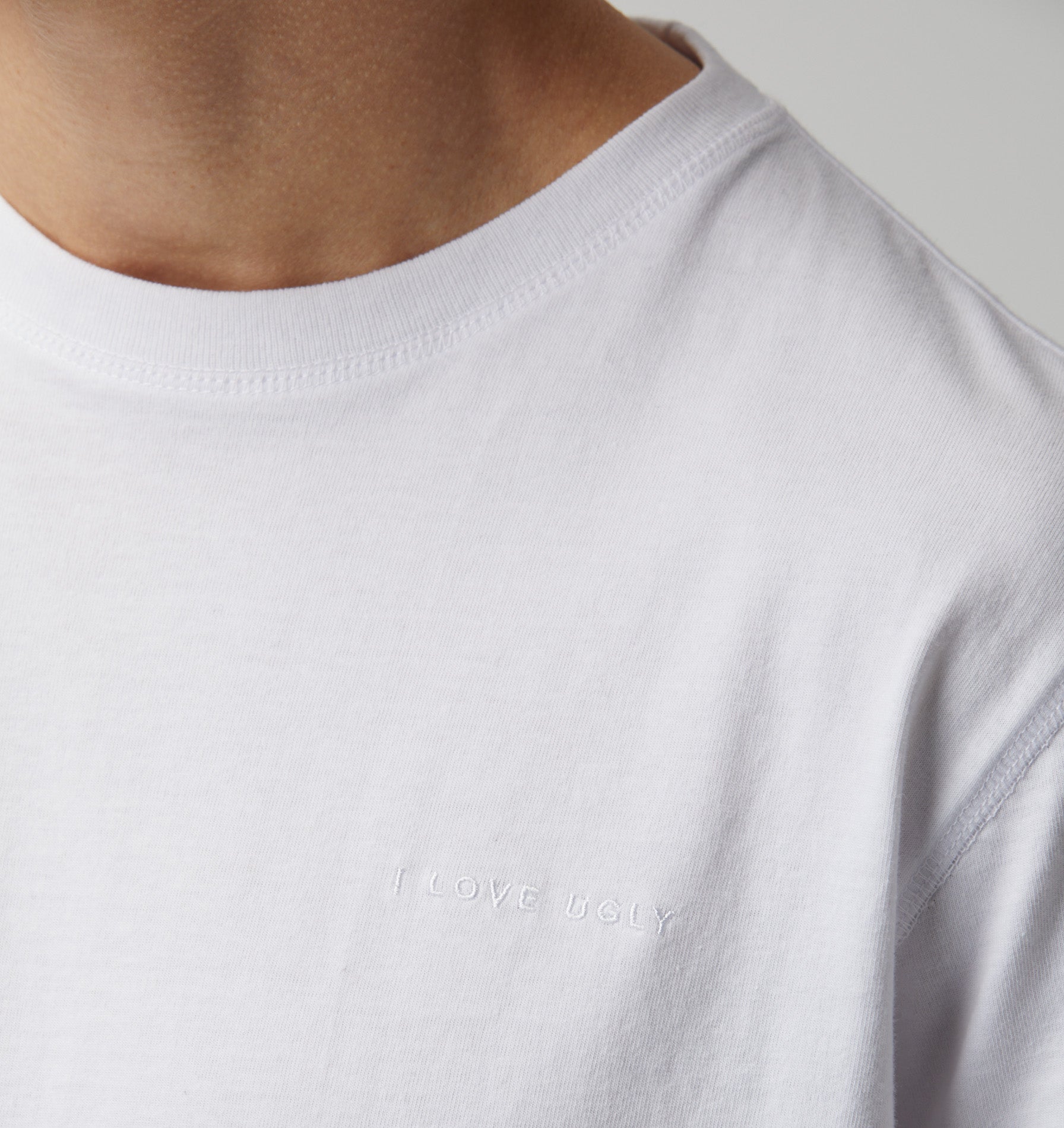 Jeremy Slim Tee - White