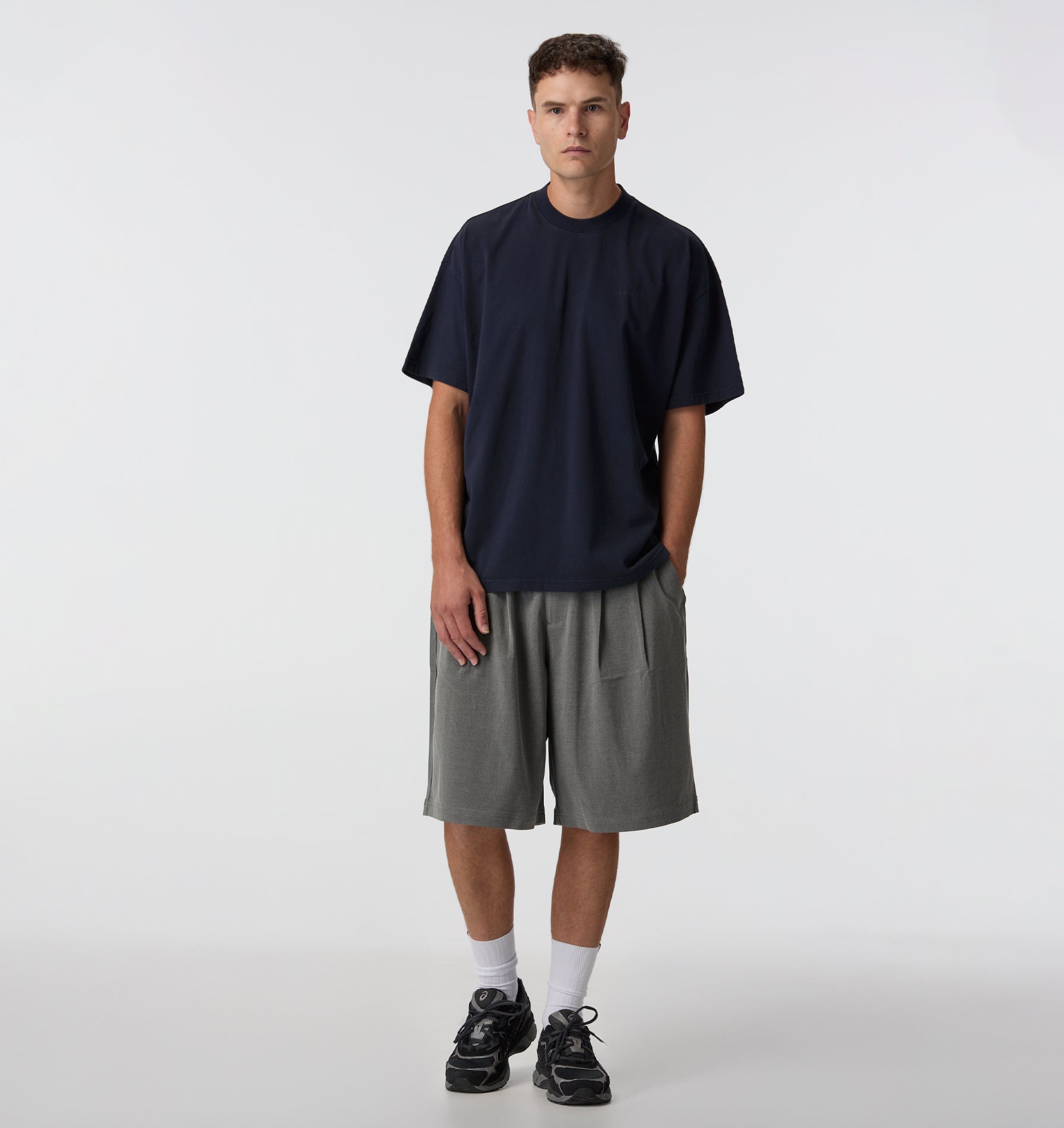 Box Tee 2.0 - Washed Navy