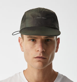 Active 5 Panel Cap - Forest Dash