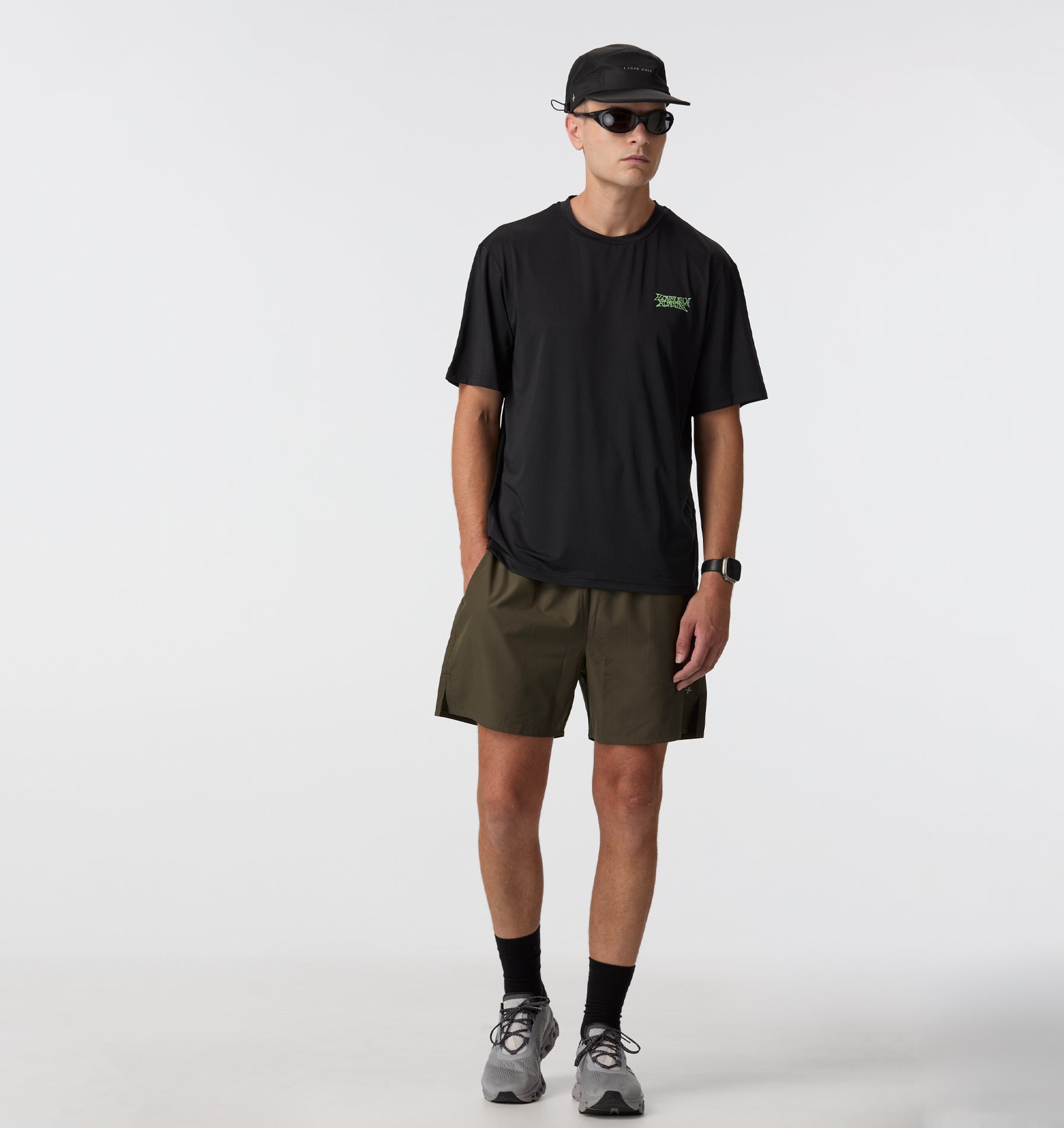 Active 5 Inch Core Short - Khaki