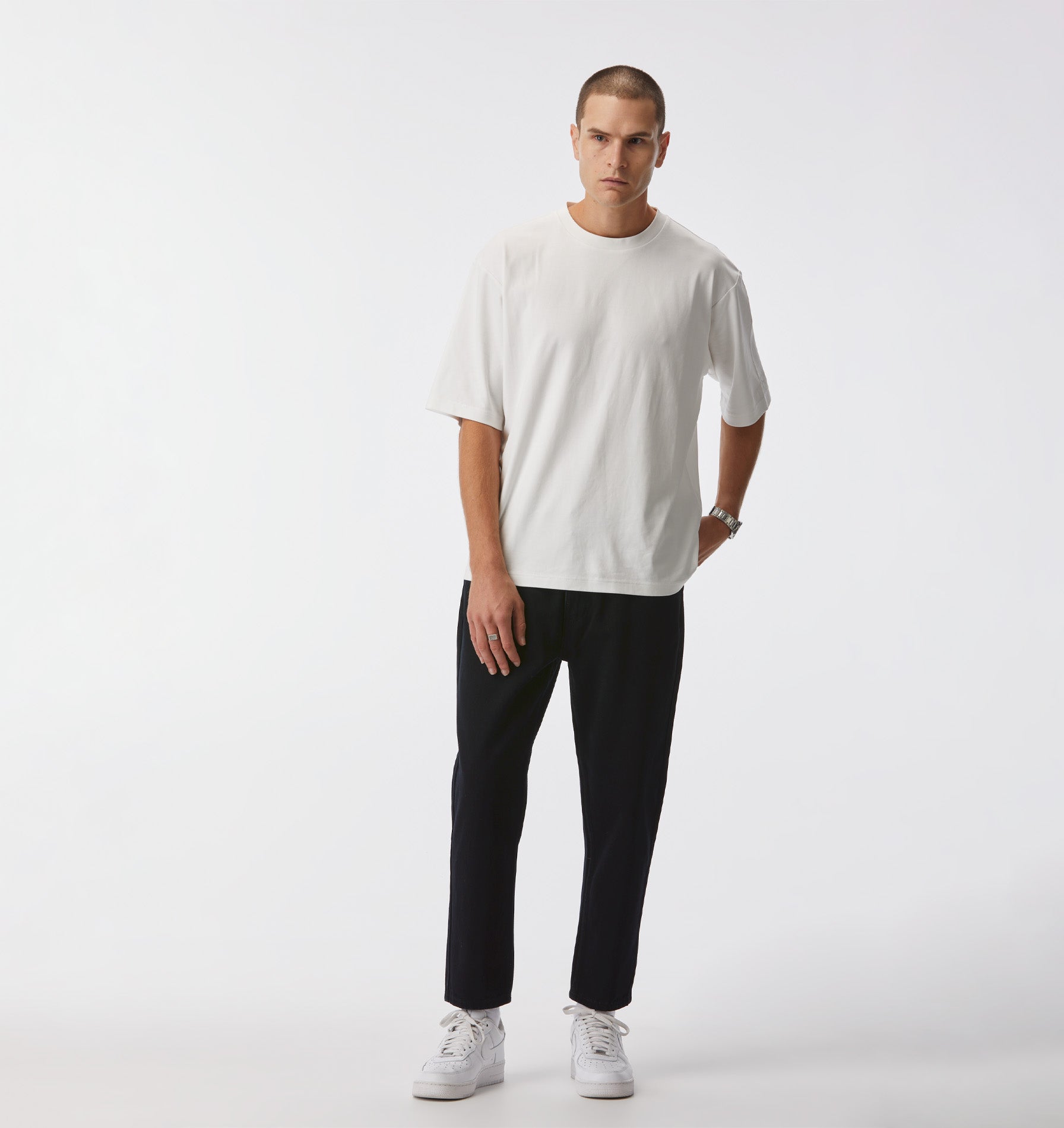 Cropped 90s Denim - Dark Indigo