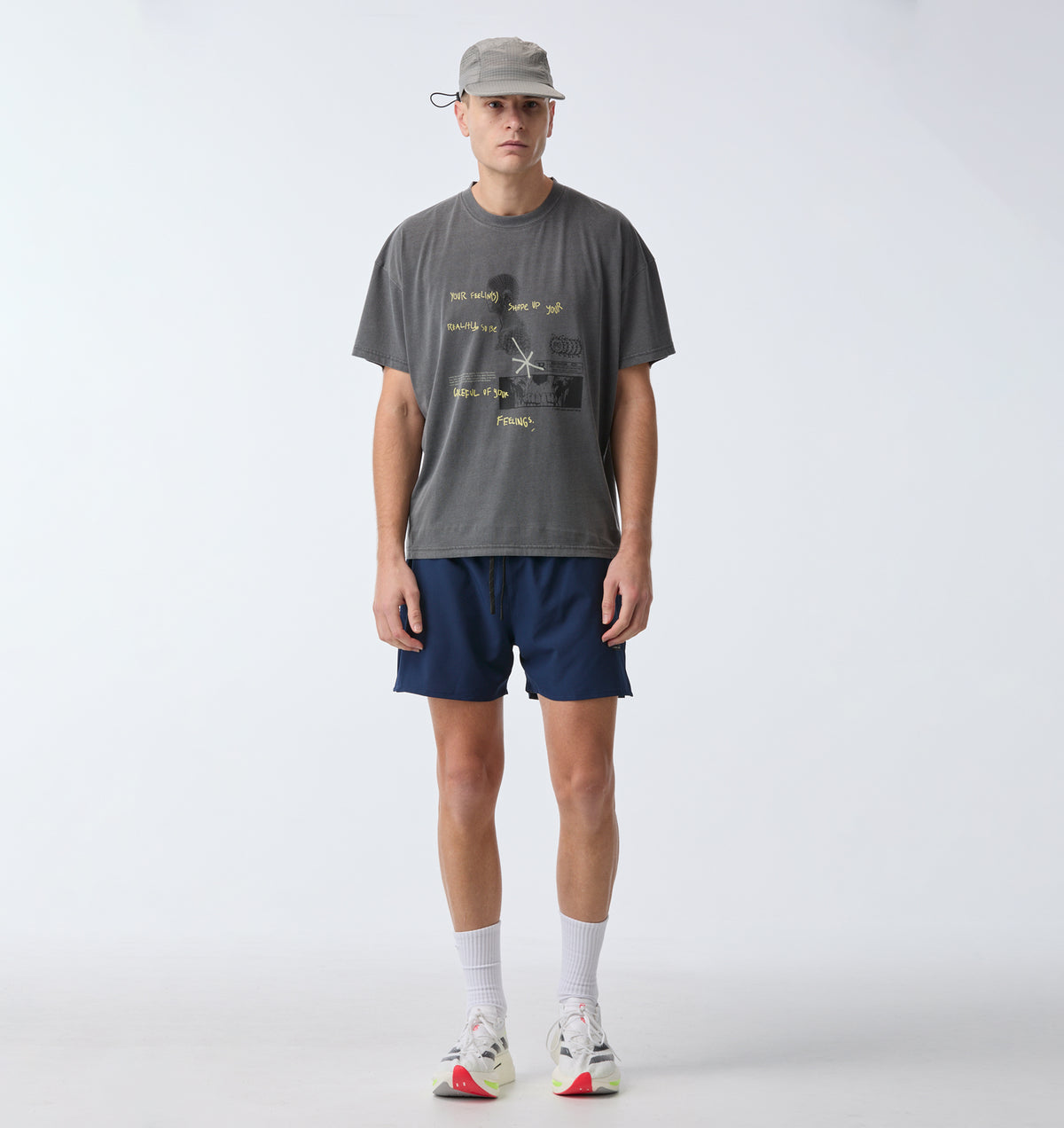 Performance 4.5 Inch Run Short - Navy