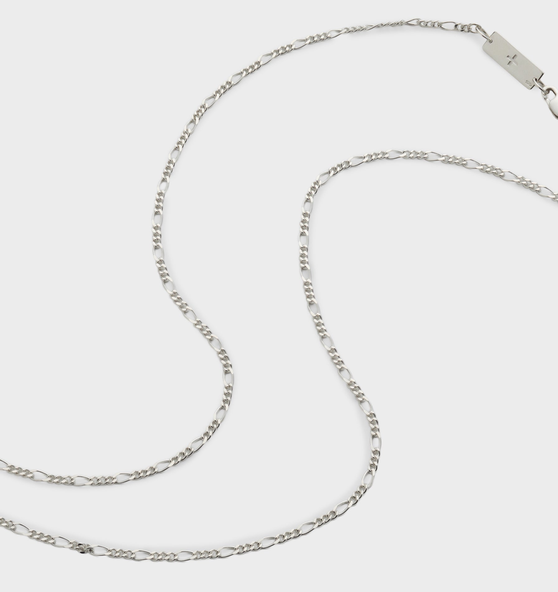 Irregular Linked Chain - Silver