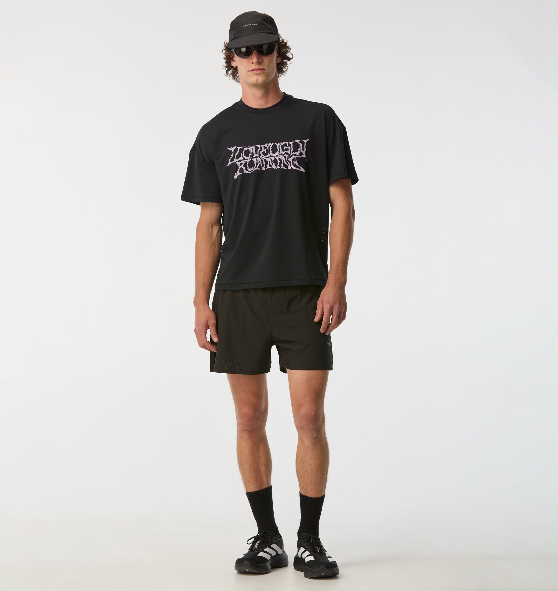 Liquified Active Crop Tee - Black