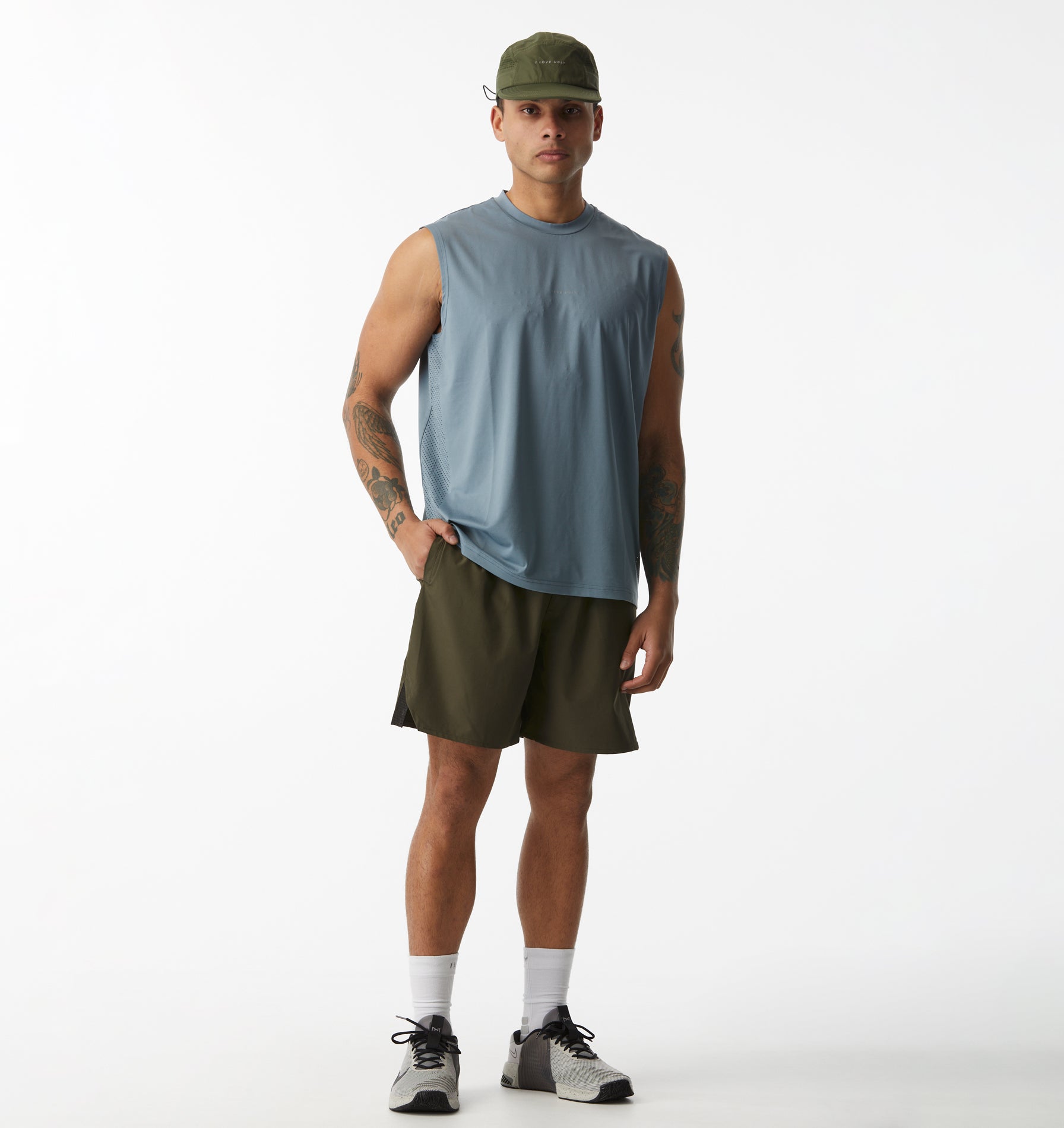 Active Tank - Fog Blue