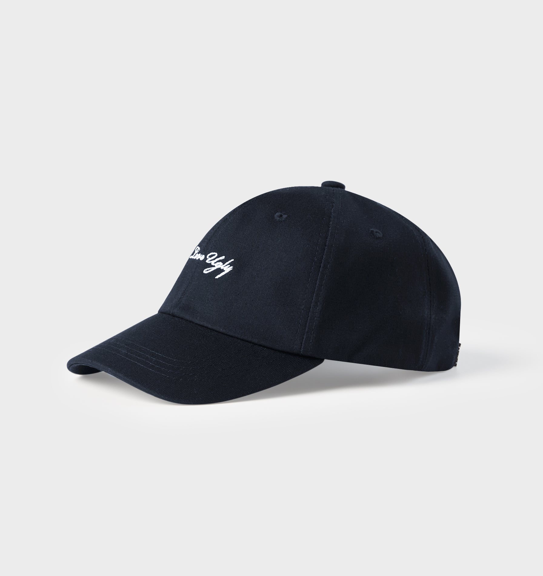 ILU Script Logo Cap - Dark Navy