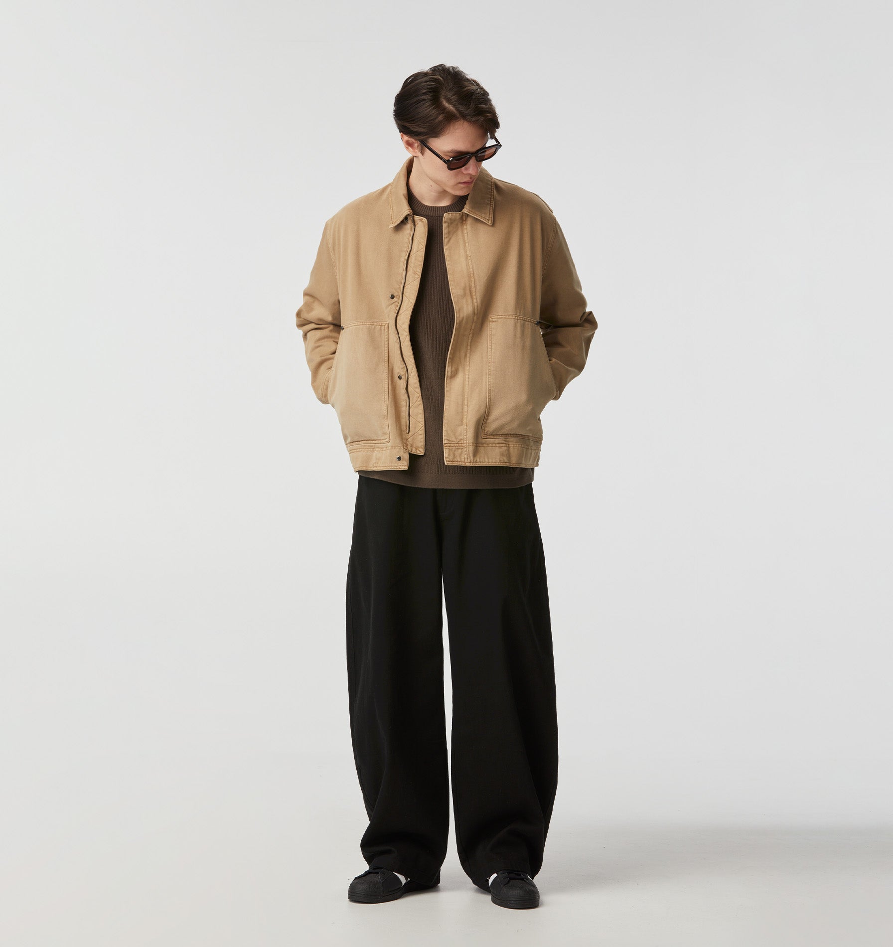 Clay Workwear Jacket - Vintage Sand