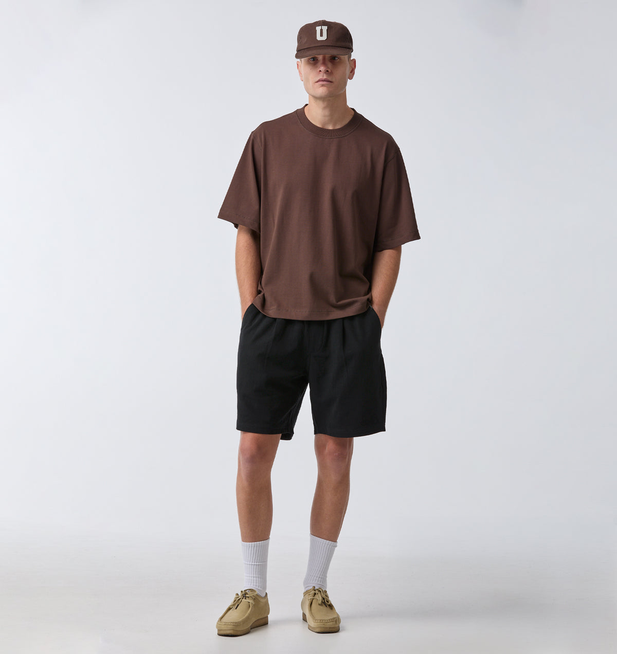 Crop Box Tee - Espresso