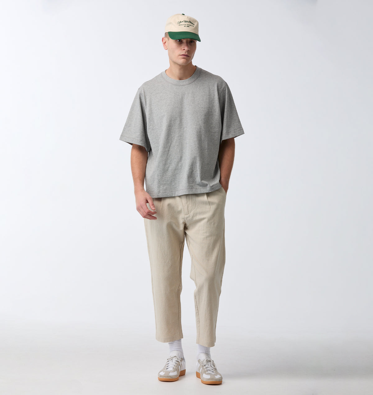Linen Kobe Pant - Bone
