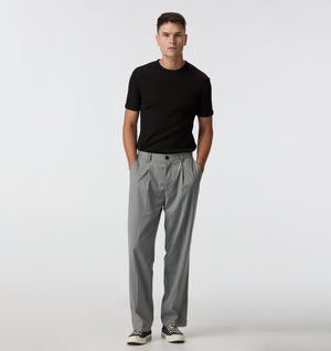 Winston Pant - Grey Pinstripe