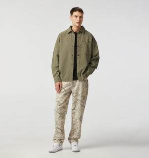 Canvas Overshirt - Washed Moss