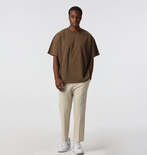 Box Tee 2.0 - Fossil Brown