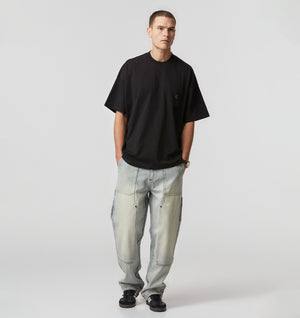 Pocket Box Tee - Black