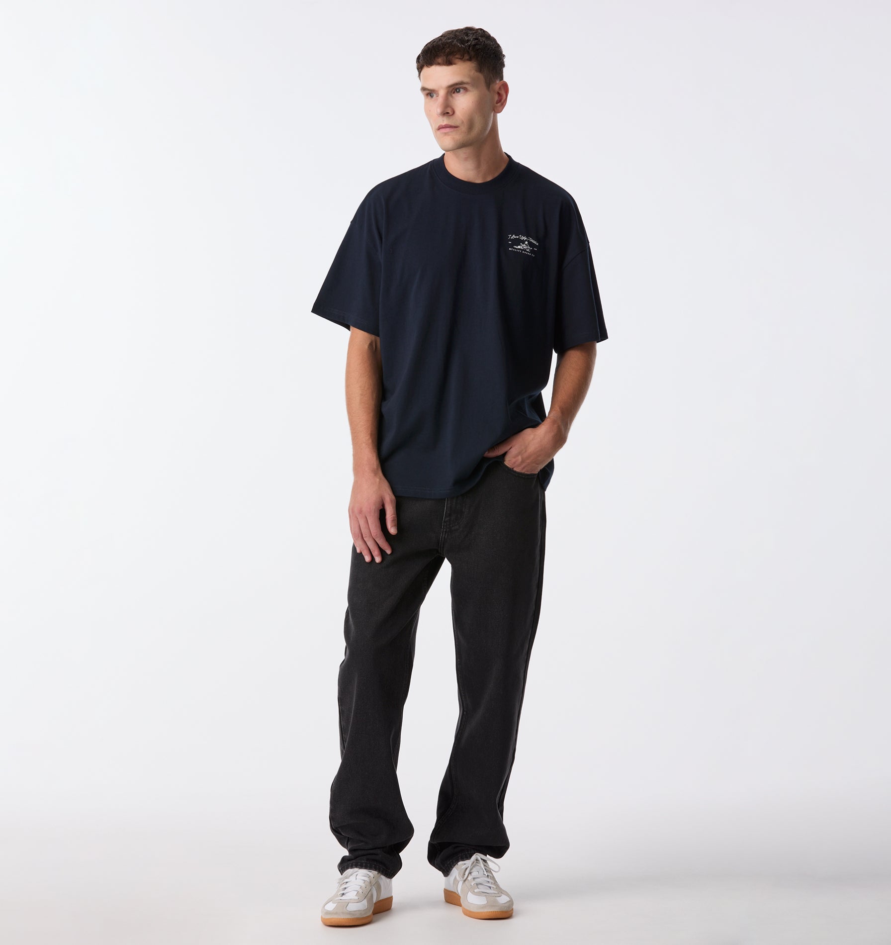 Athletics Box Tee 2.0 - Midnight Navy