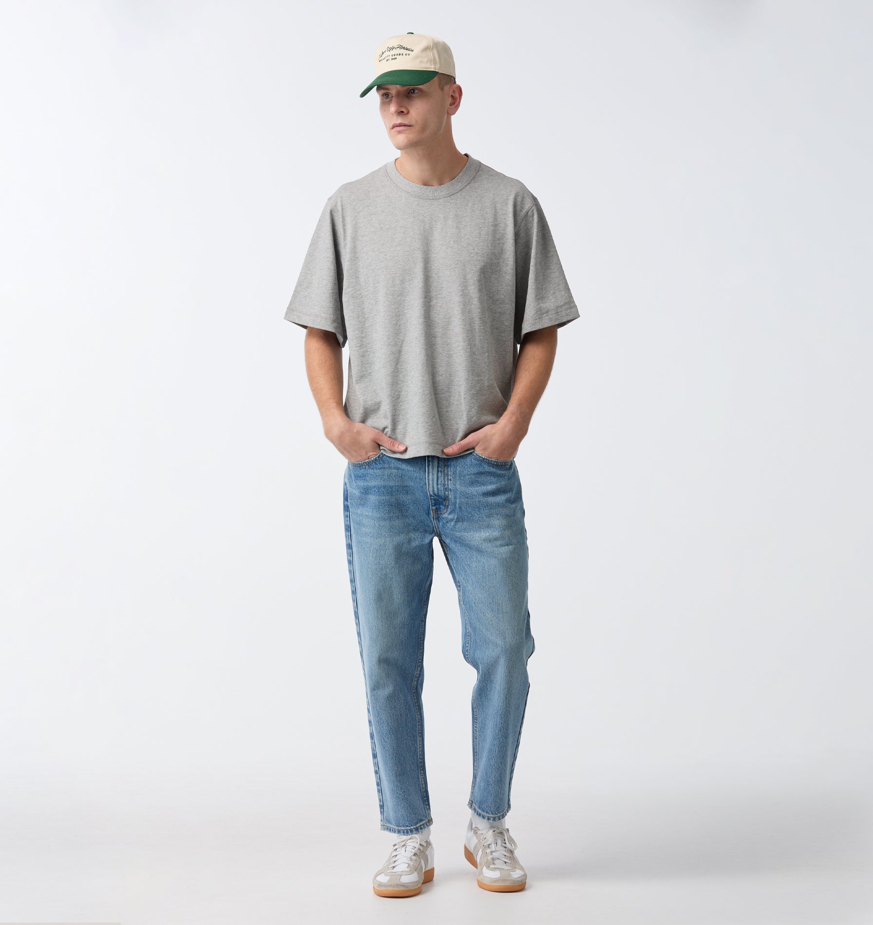 Cropped 90s Denim - Vintage Blue