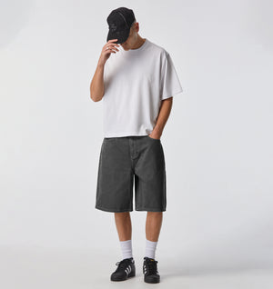 Wyatt Denim Short - Washed Vintage Black