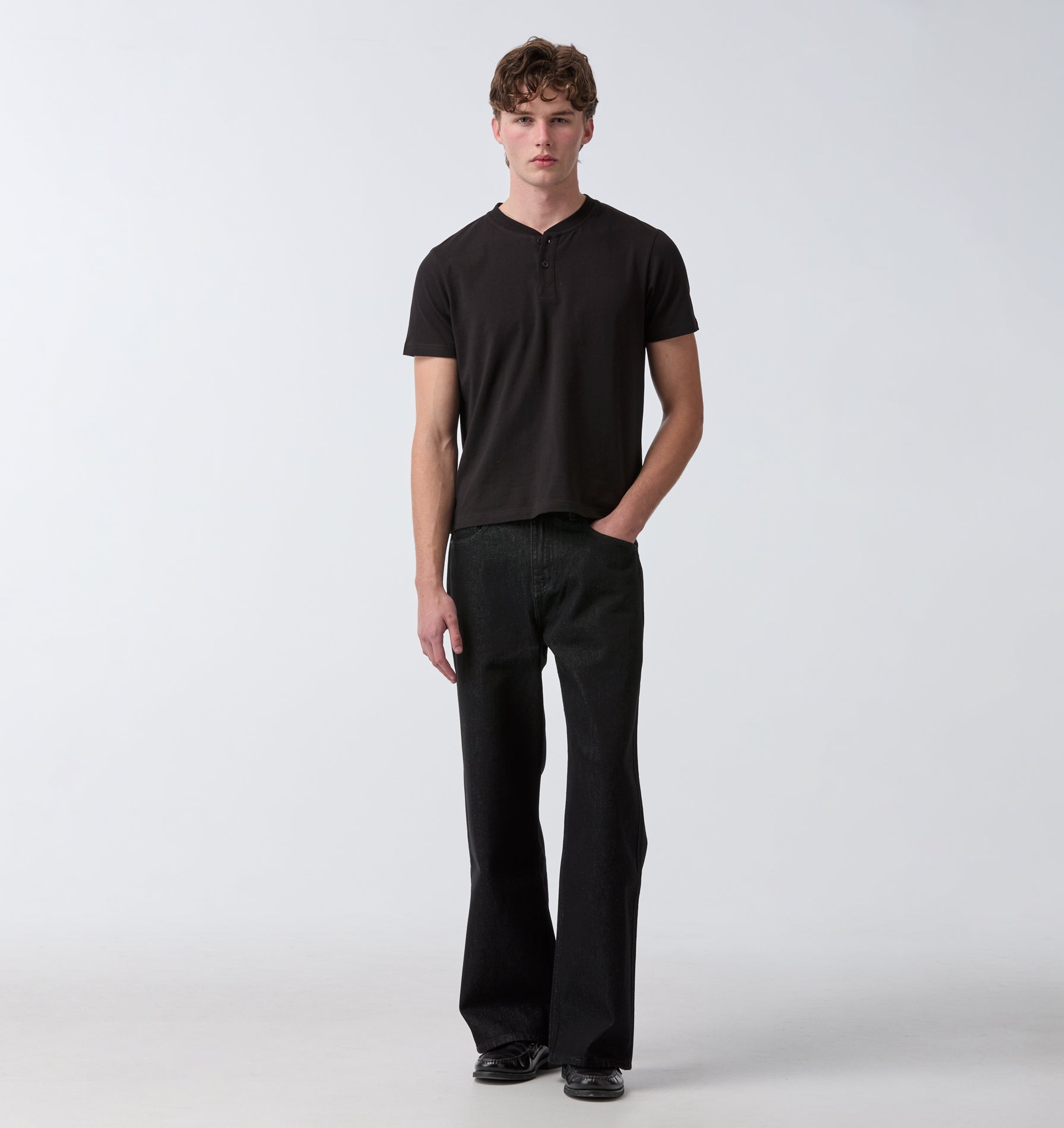 Dallas Loose Denim - Raw Black