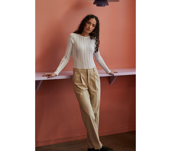 Xander Tailored Pant - Sand