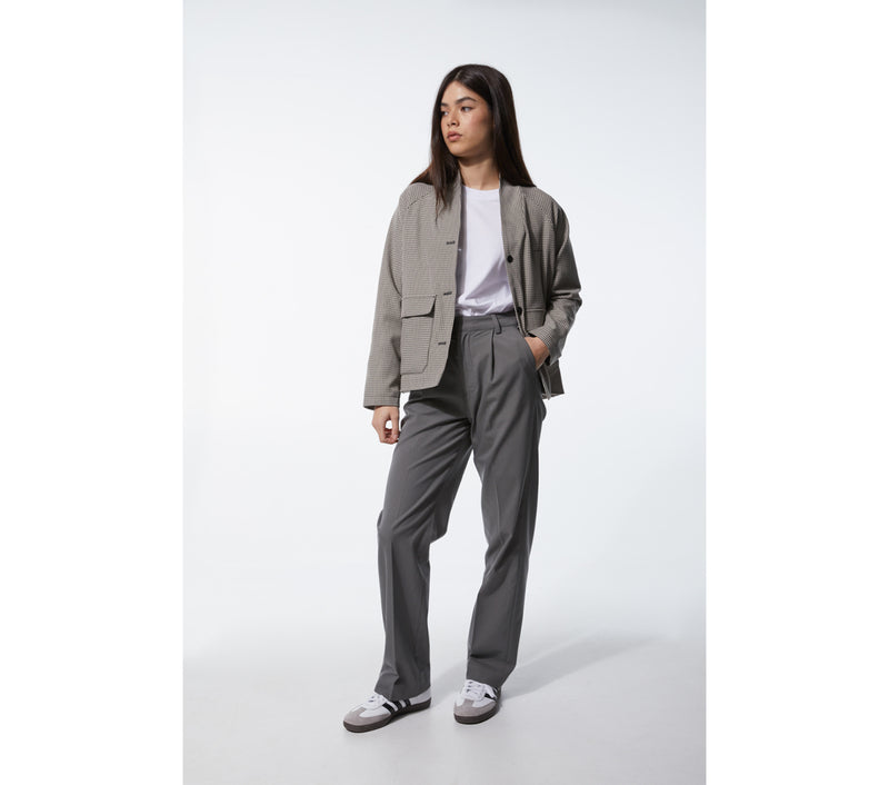 Xander Tailored Pant - Dark Grey