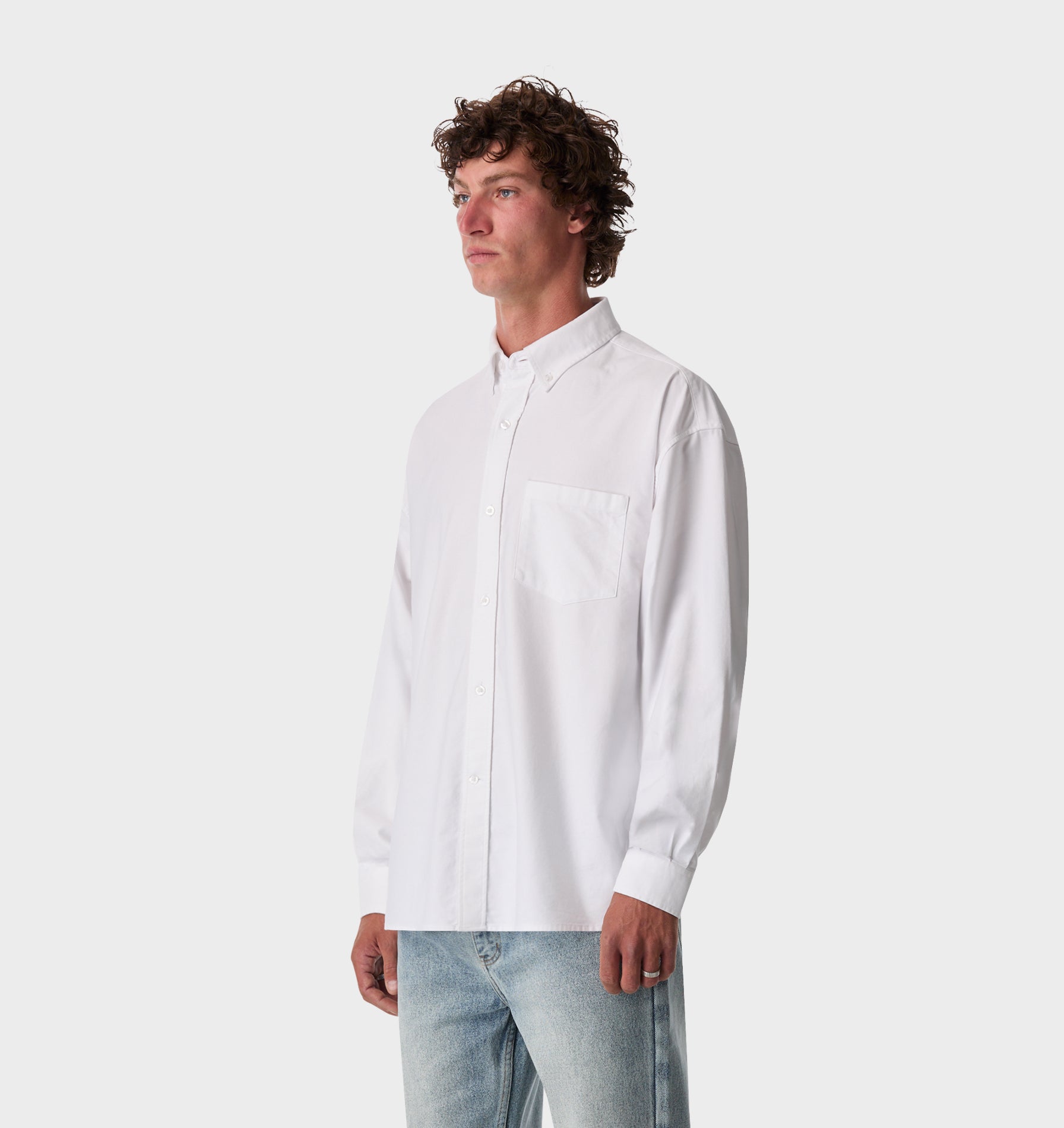 Kingston Oversized Shirt - White