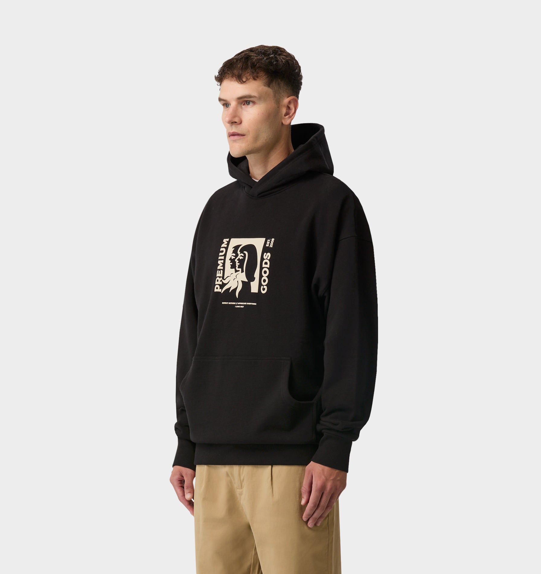 Expect Nothing Box Hood 2.0 - Black