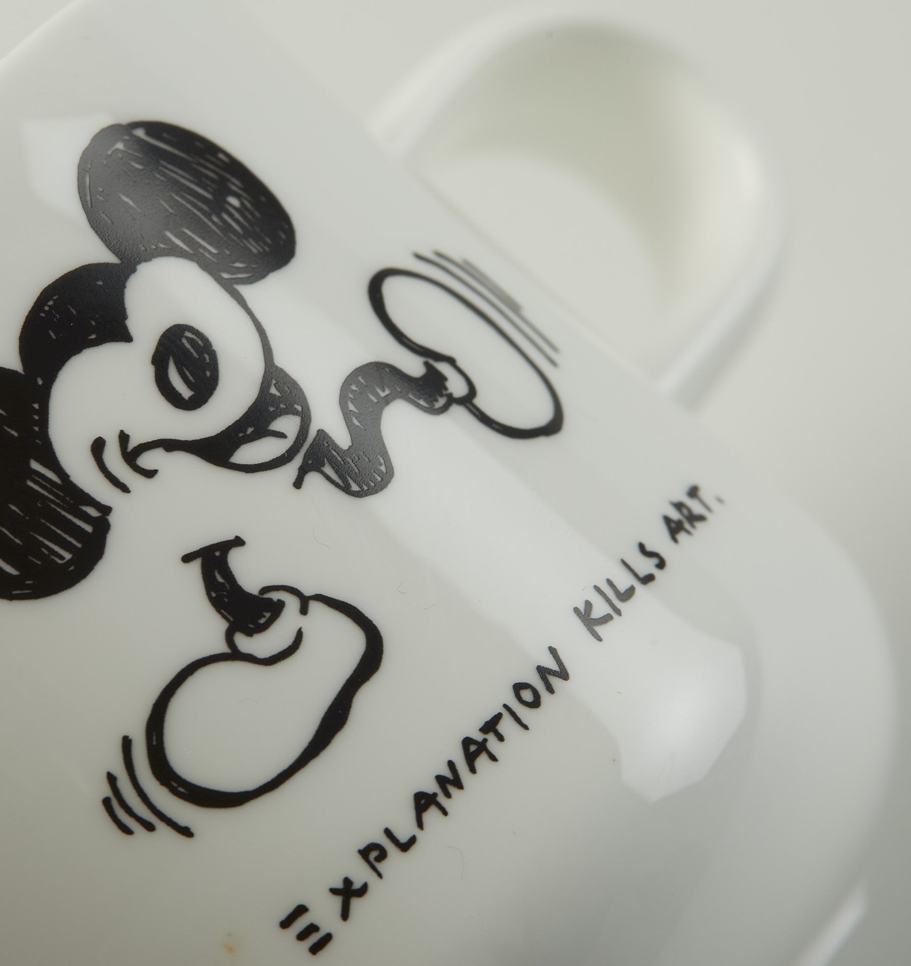 Acme x ILU Coffee Mug Explanation Kills Art - Milk