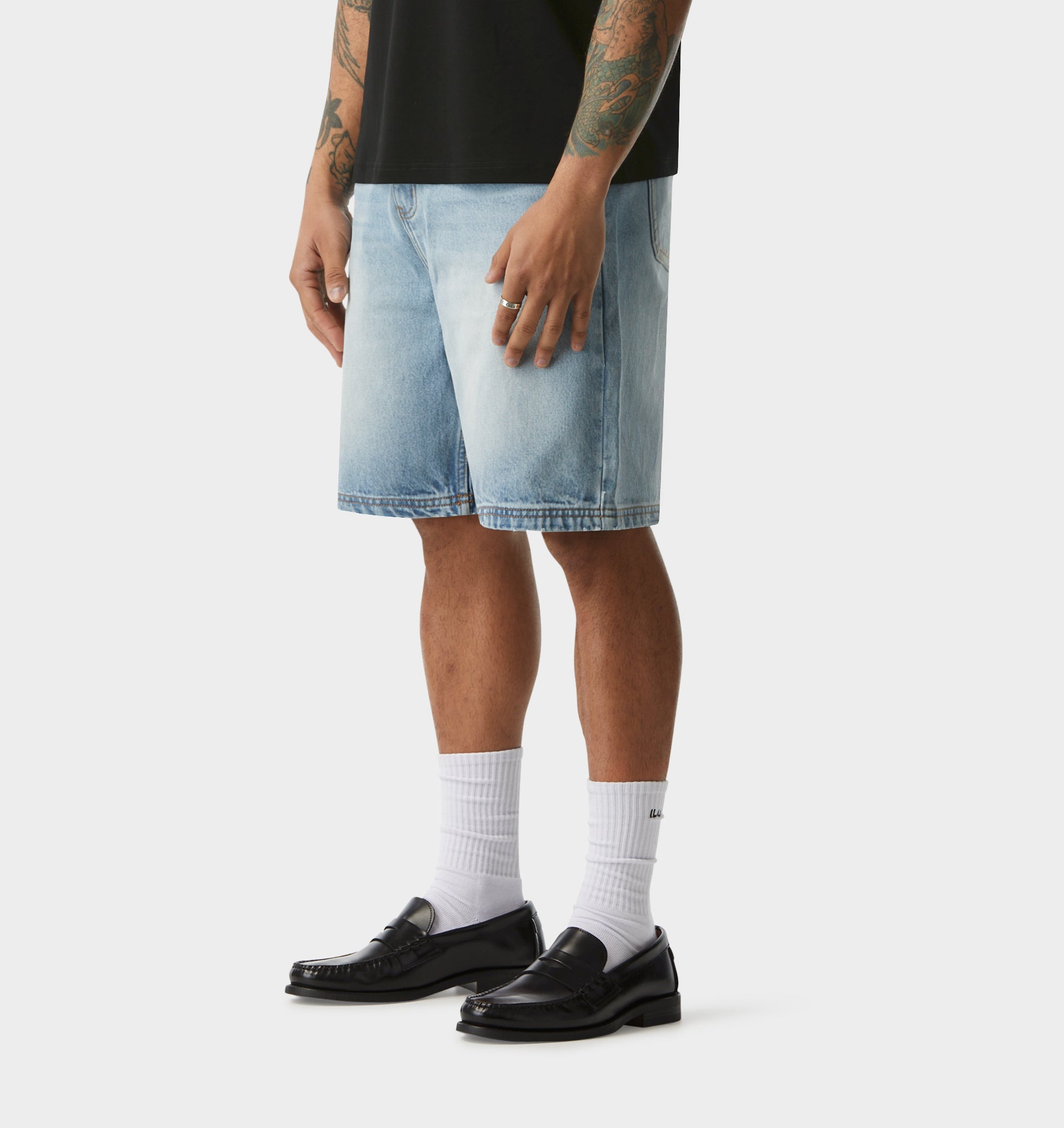 Clean Carpenter Short - Faded Blue
