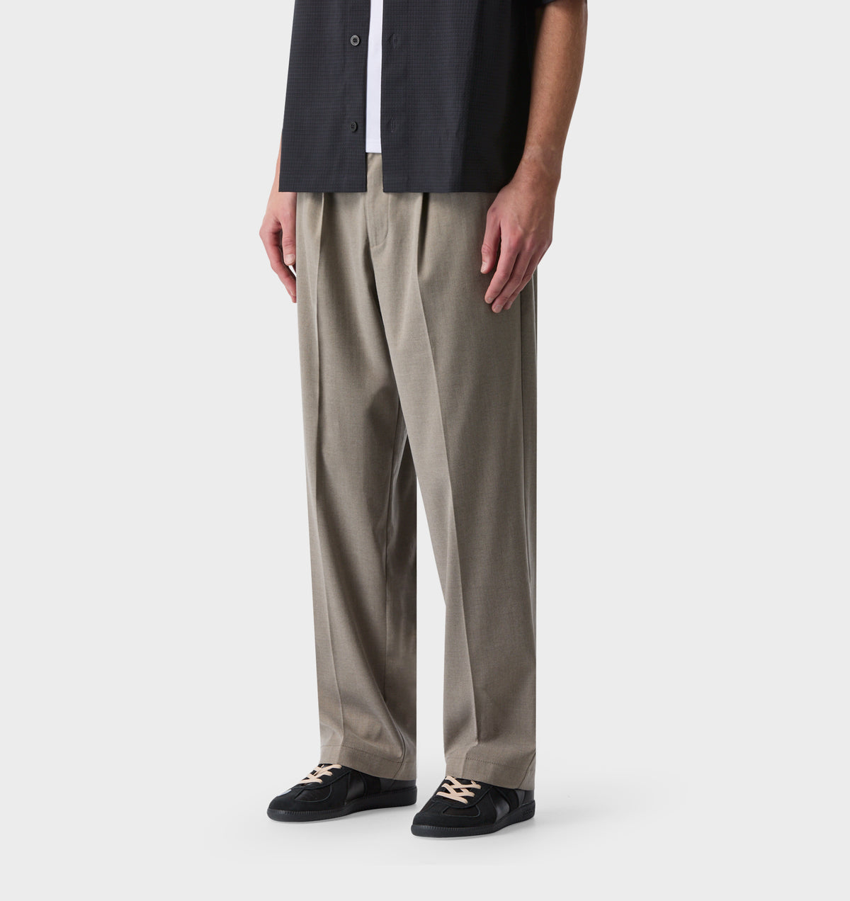 Winston Pant - Sand Herringbone