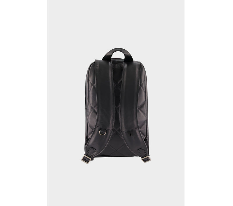 Dallas Leather Backpack - Black