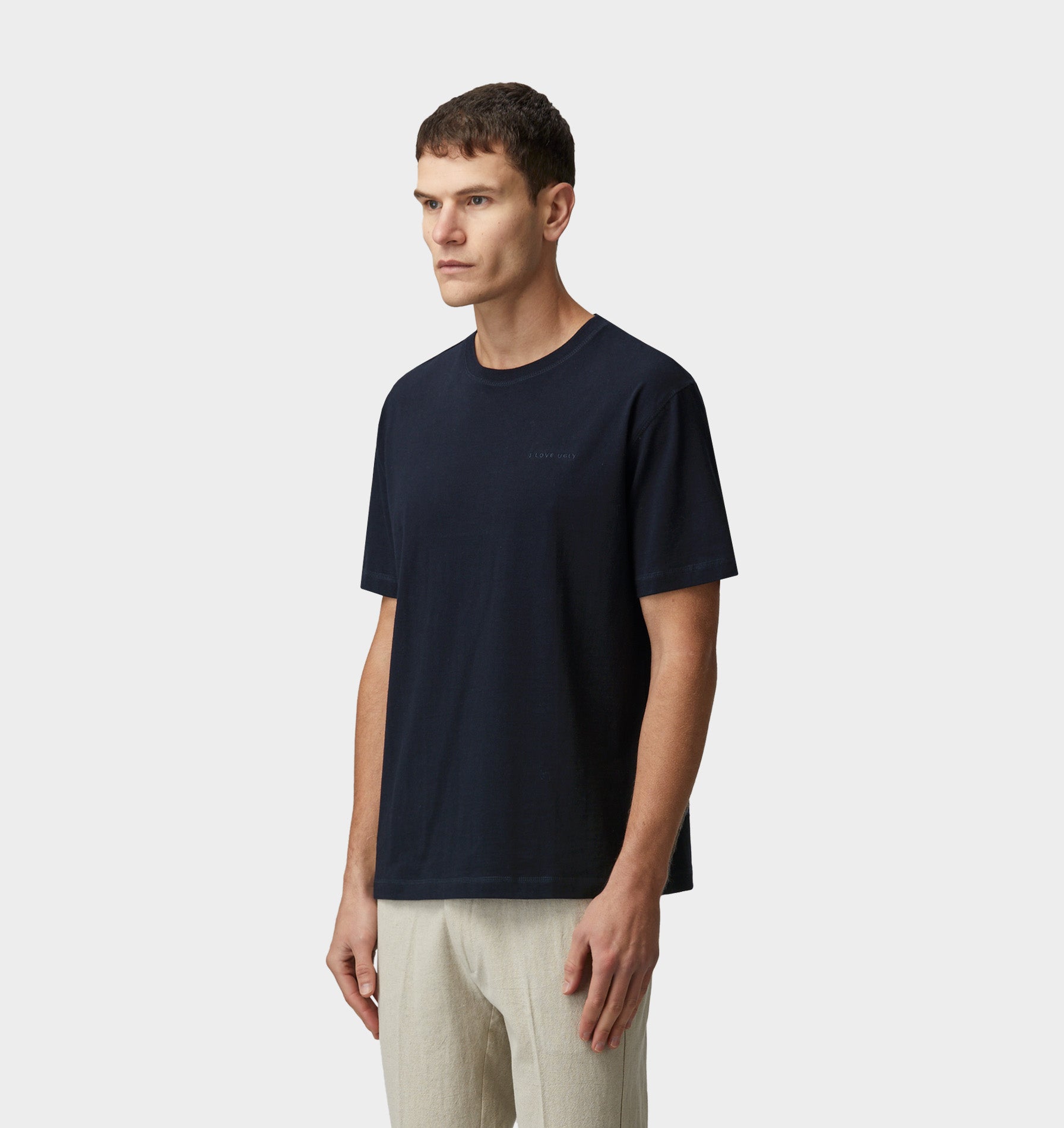 Jeremy Slim Tee - Midnight Navy