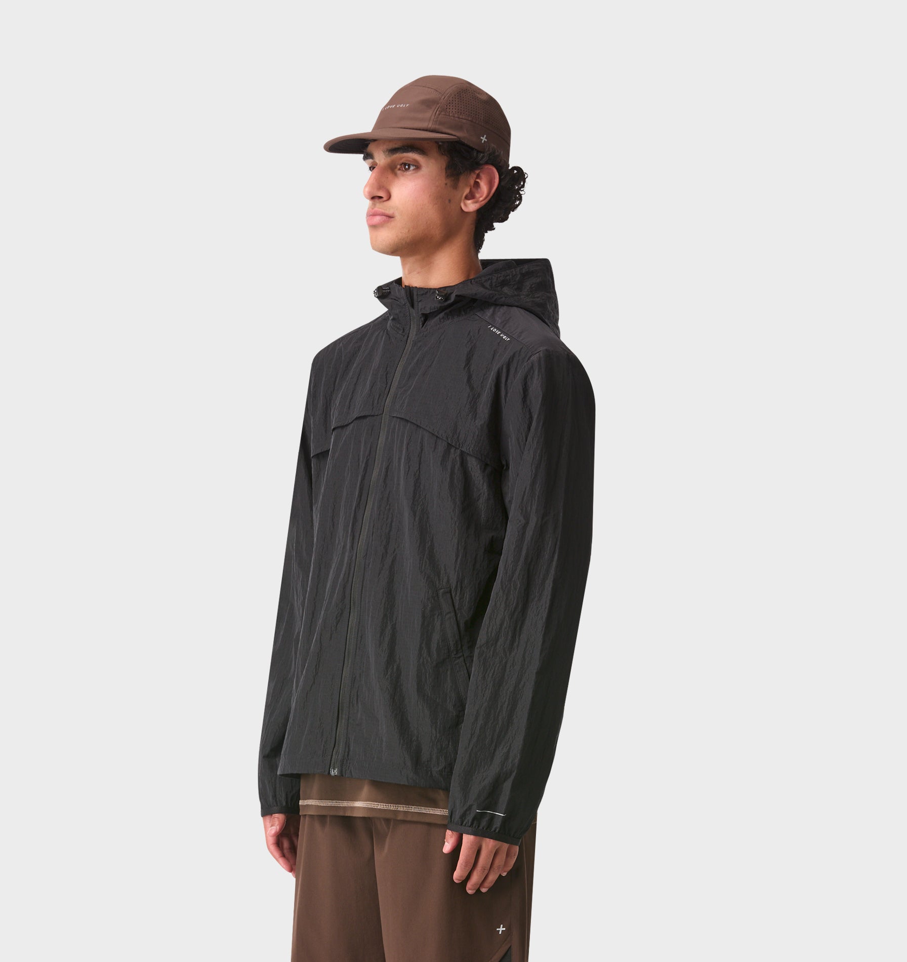 Active Ripstop Windbreaker - Black