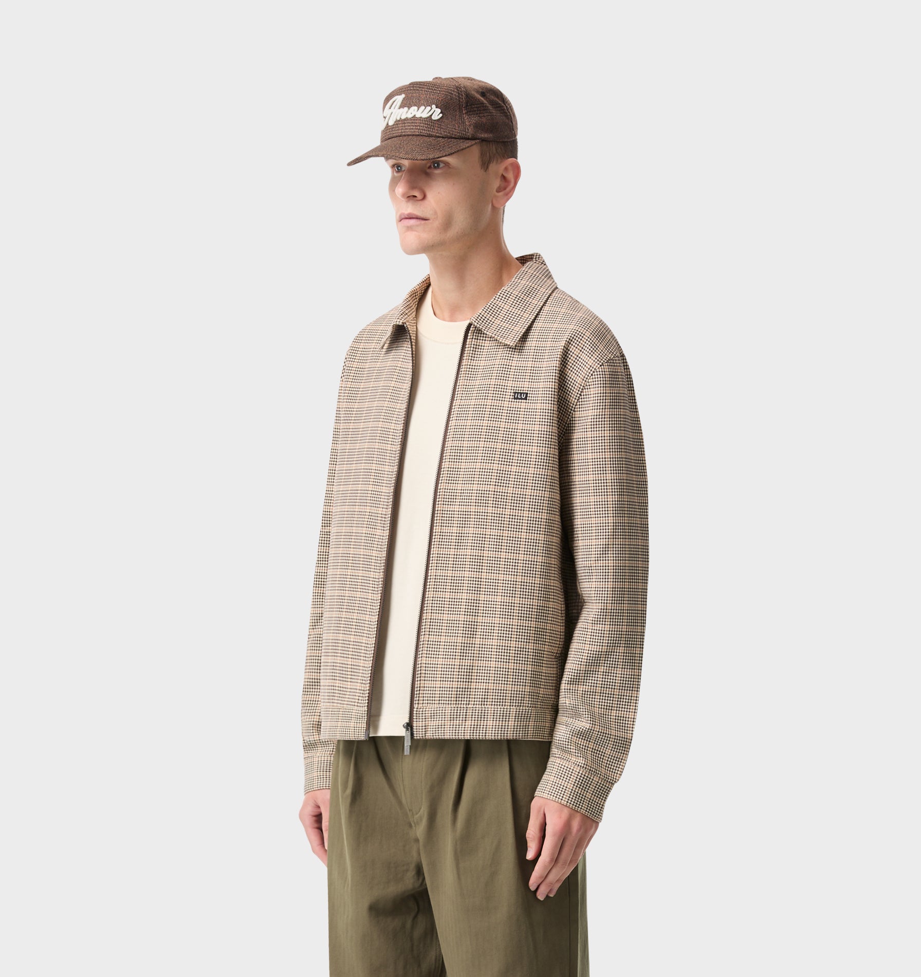 Poker Jacket - Brown Check