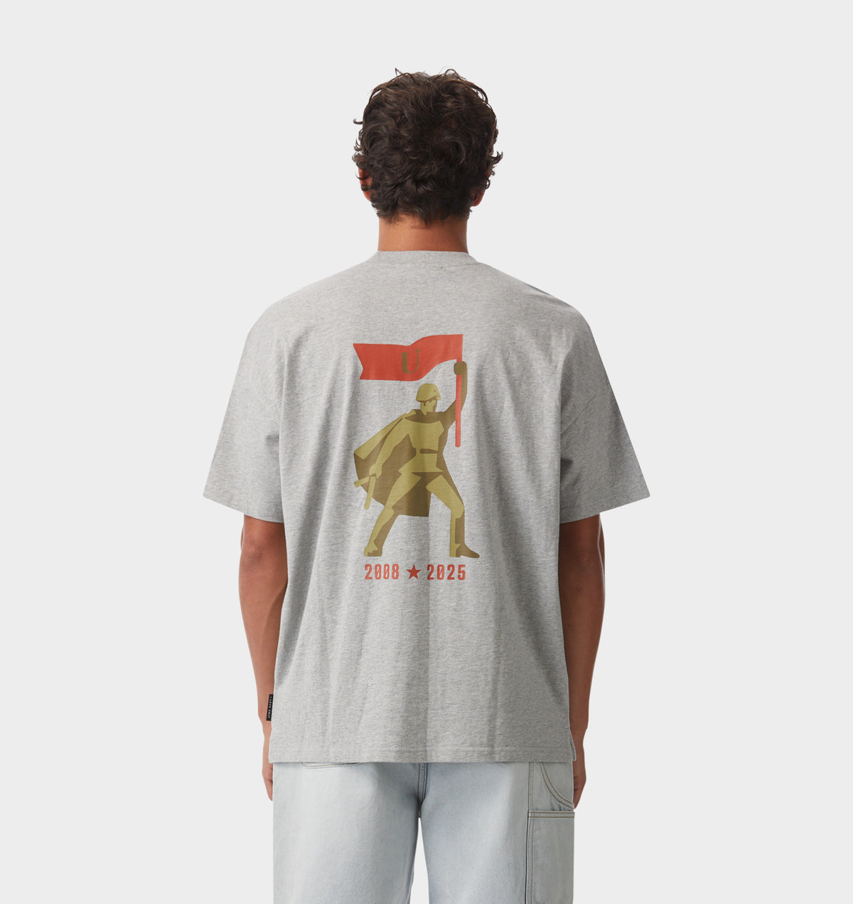 O'Soldier Box Tee - Vintage Grey