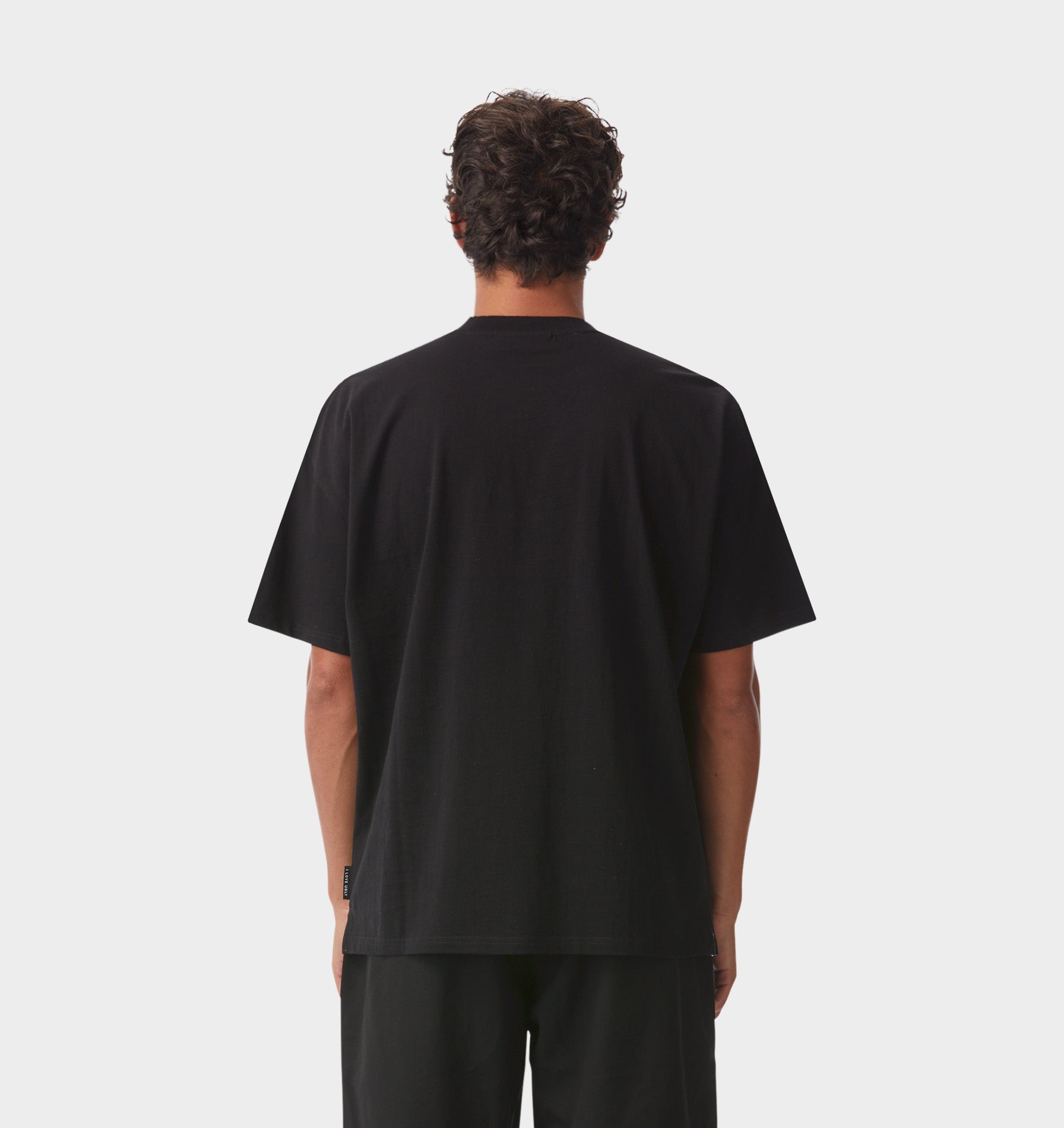 Fleur Box Tee - Black