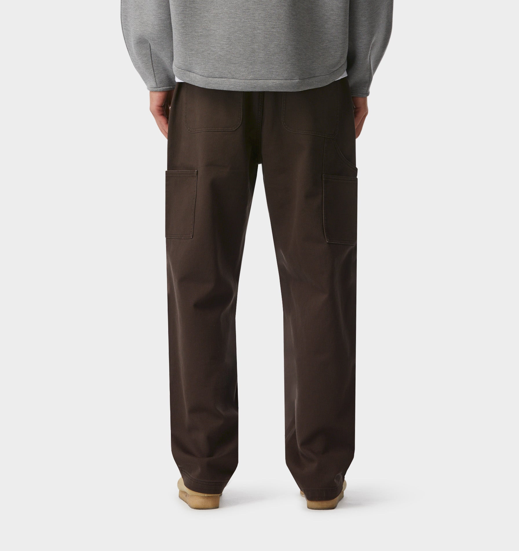 Double Knee Workers Pant - Washed Espresso