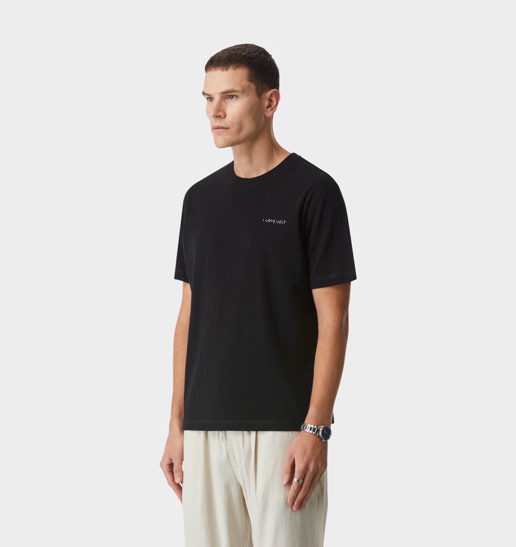 Chainstitch Jeremy Tee - Black