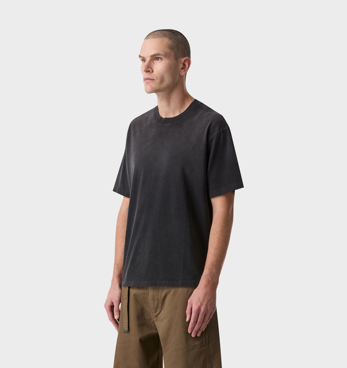Remi Lounge Tee - Sun Faded Black
