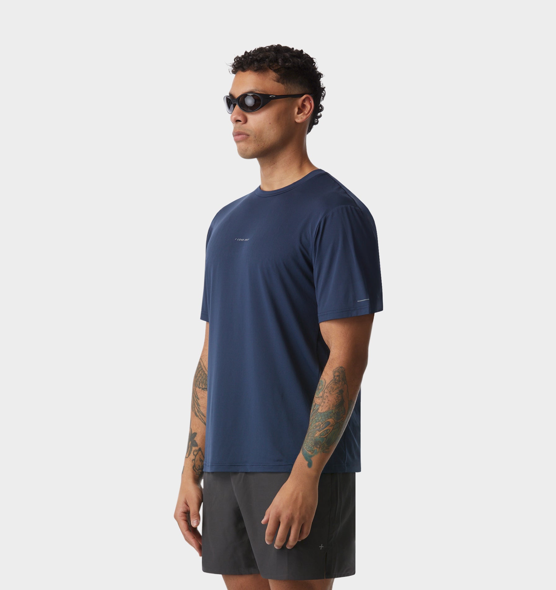 Active Classic Tee - Indigo