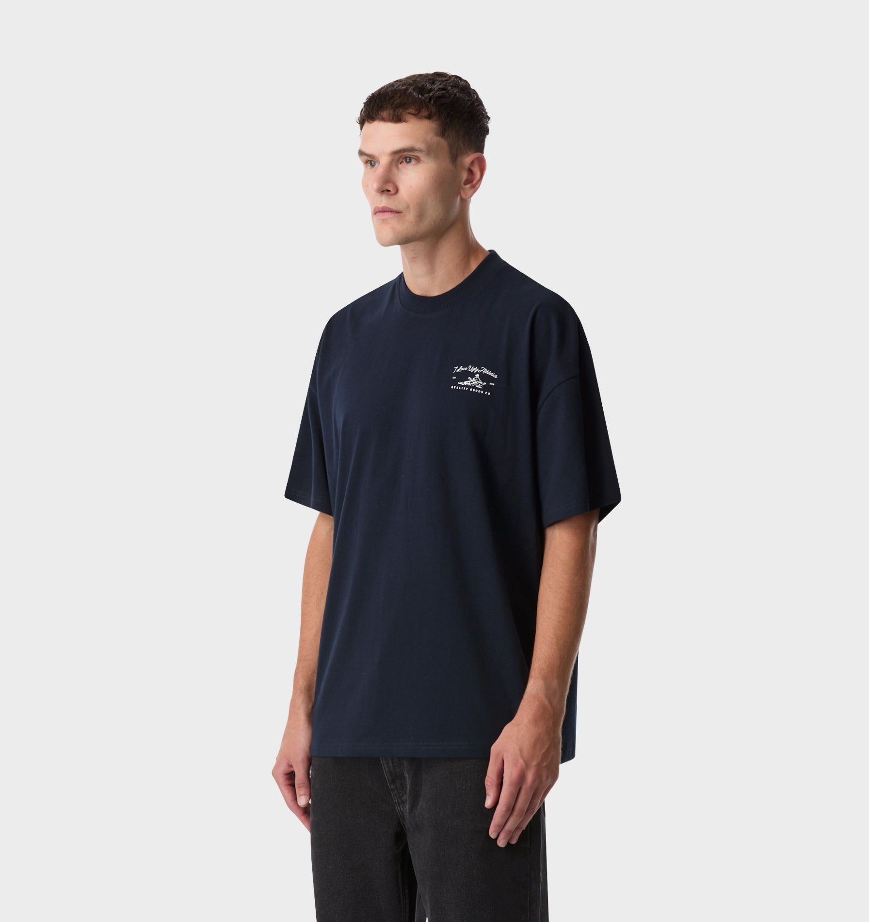 Athletics Box Tee 2.0 - Midnight Navy