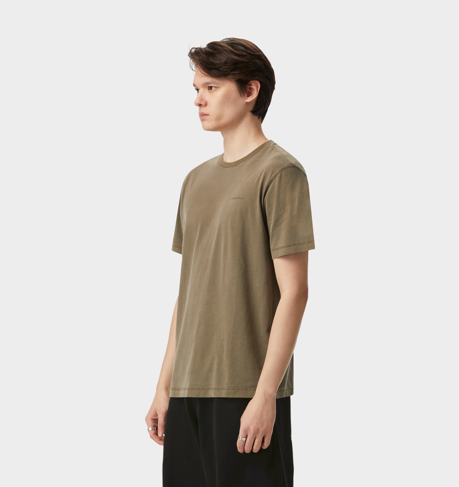 Jeremy Slim Tee - Washed Mushroom