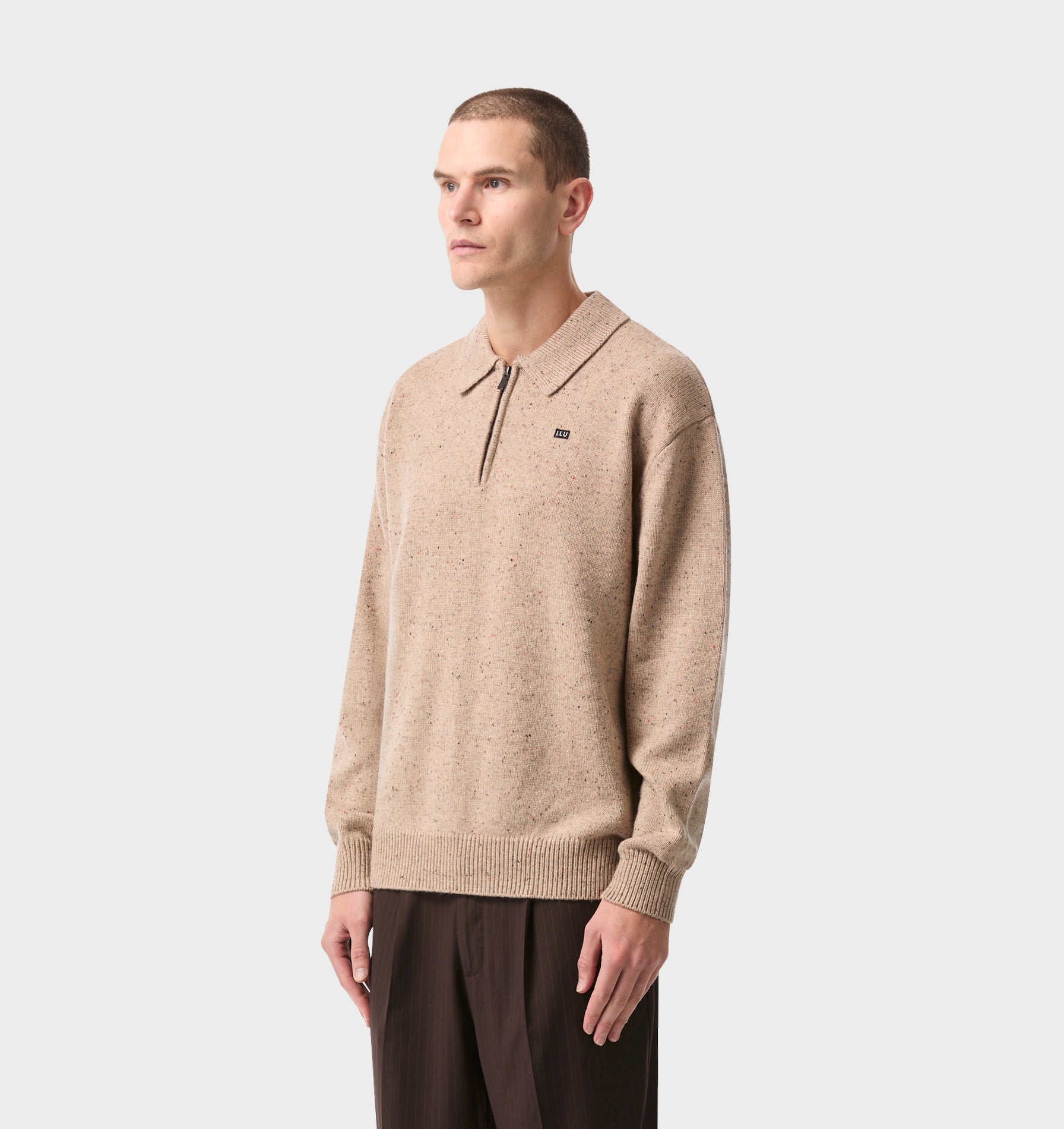 Knit Mario Pullover - Oatmeal