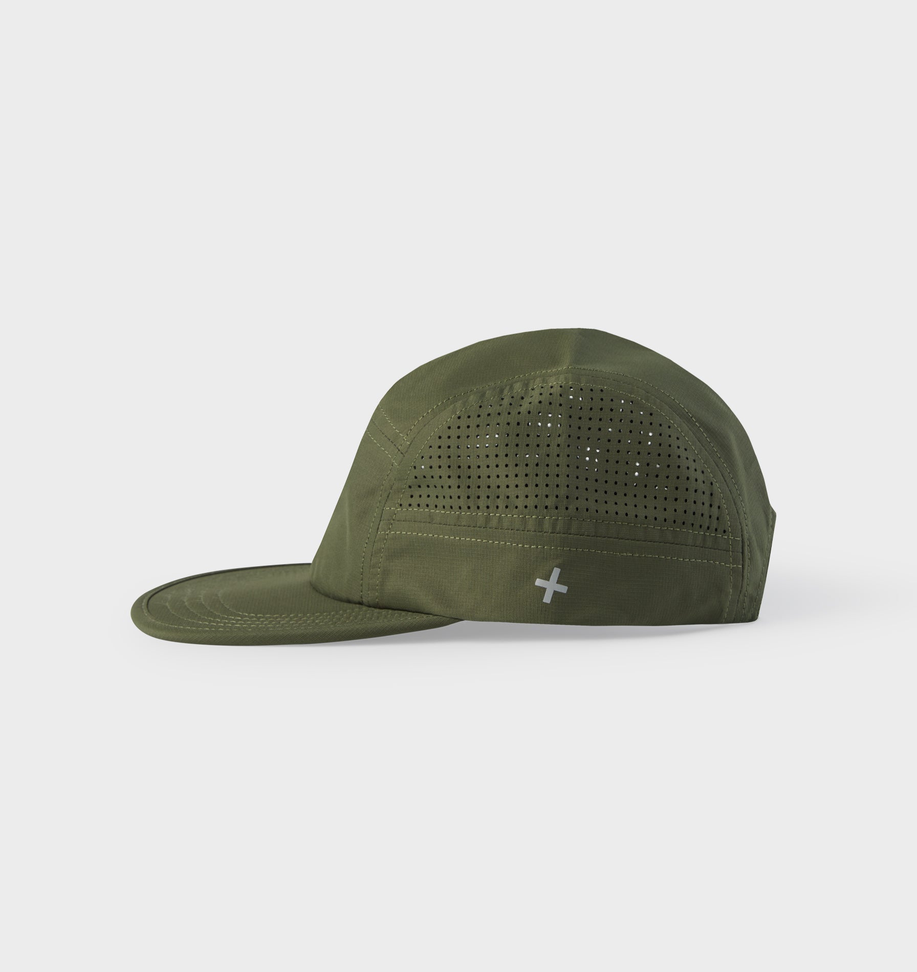 Active 5 Panel Cap - Army Green